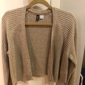 BDG Crop Knit Cardigan - Small